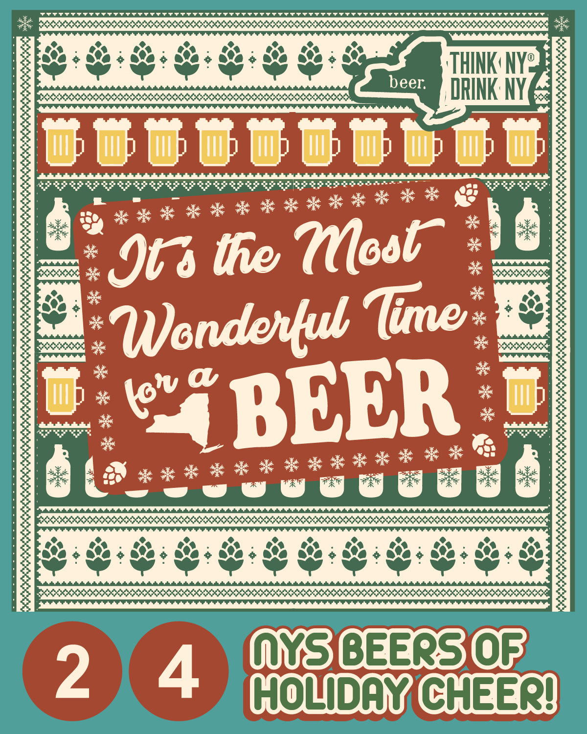 24 NYS Beers of Holiday Cheer