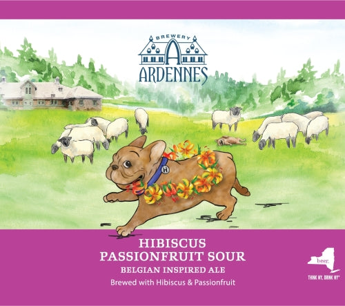Belgian Hibiscus Passionfruit Sour