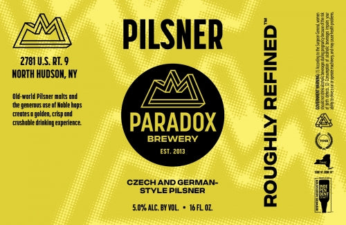 Paradox Pilsner