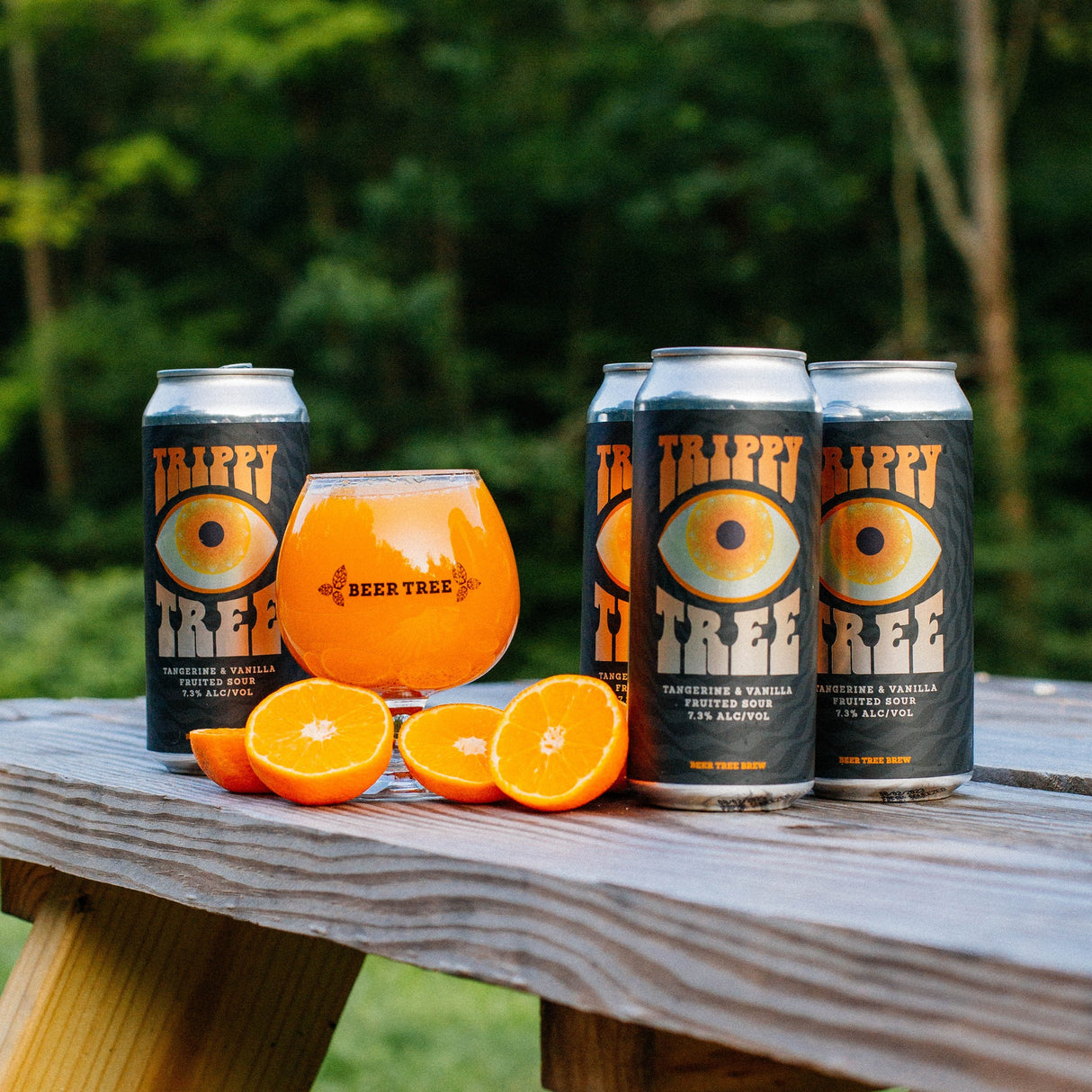 Trippy Tree - Tangerine & Vanilla