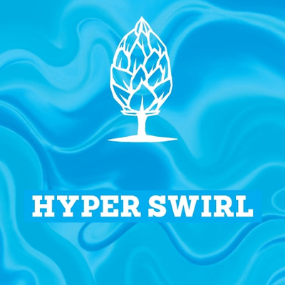 Hyper Swirl: Blue Raspberry