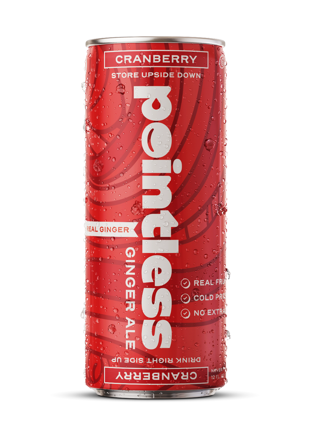 Pointless Cranberry Ginger Ale Drink NY Craft