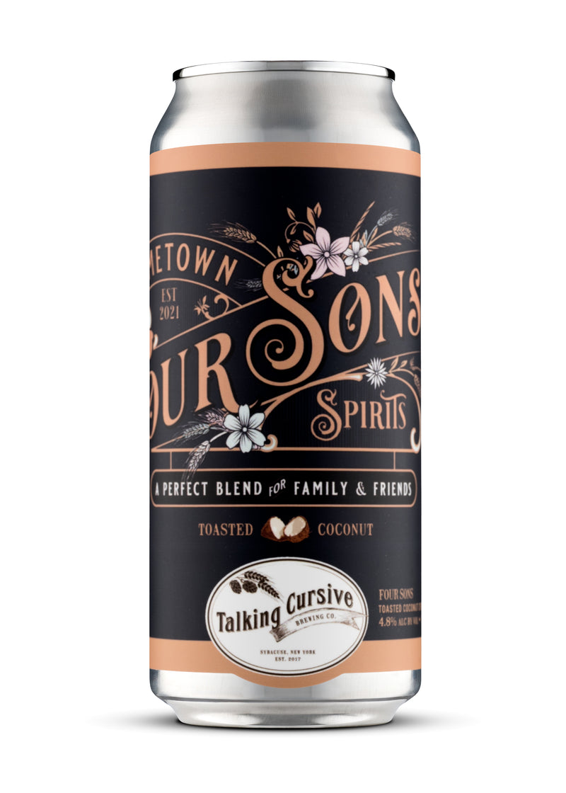 Four Sons Spirits - Toasted Coconut – Drink NY Craft