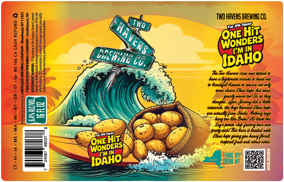 One Hit Wonders the IPA Series: I'm In Idaho