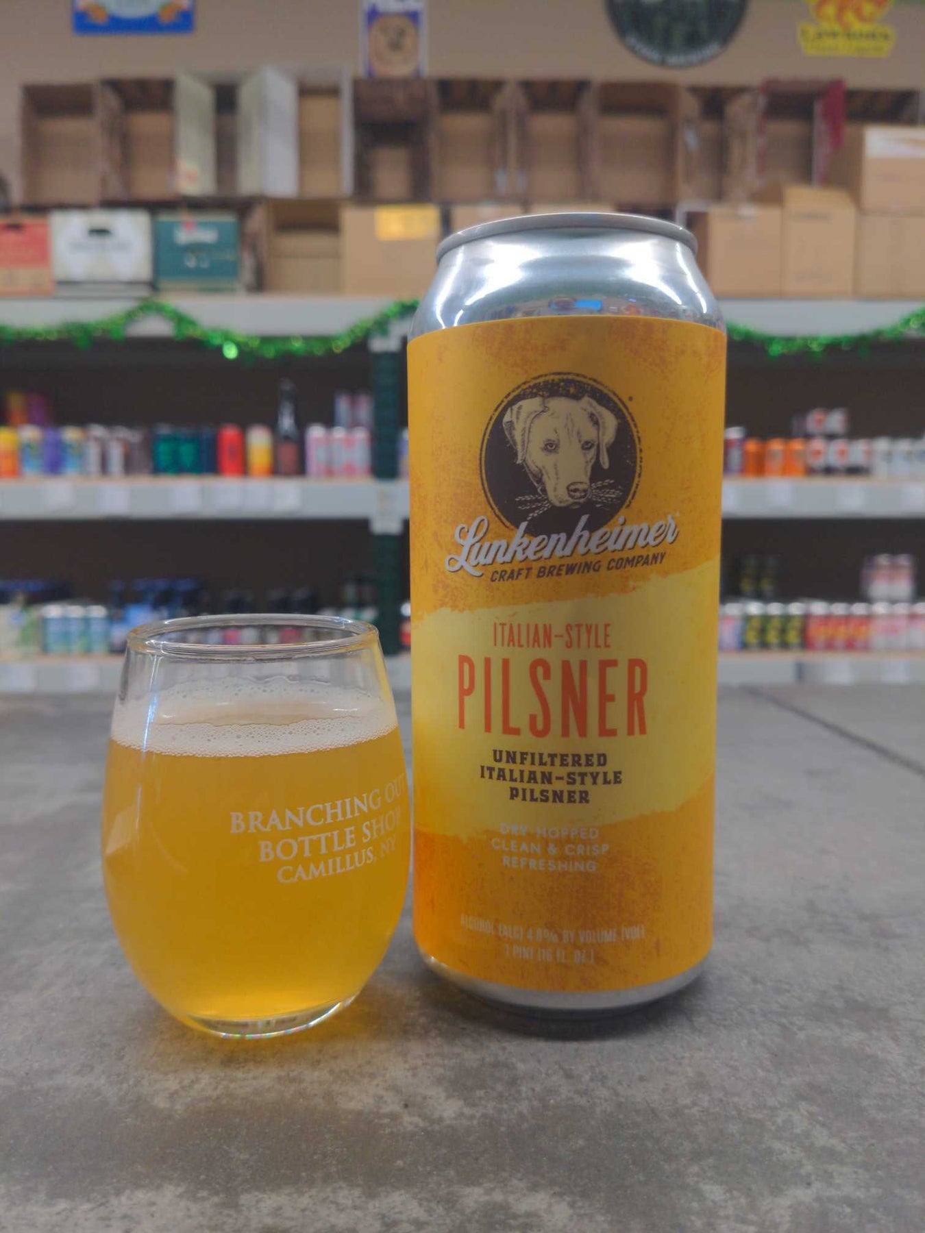 Italian Pilsner Drink NY Craft