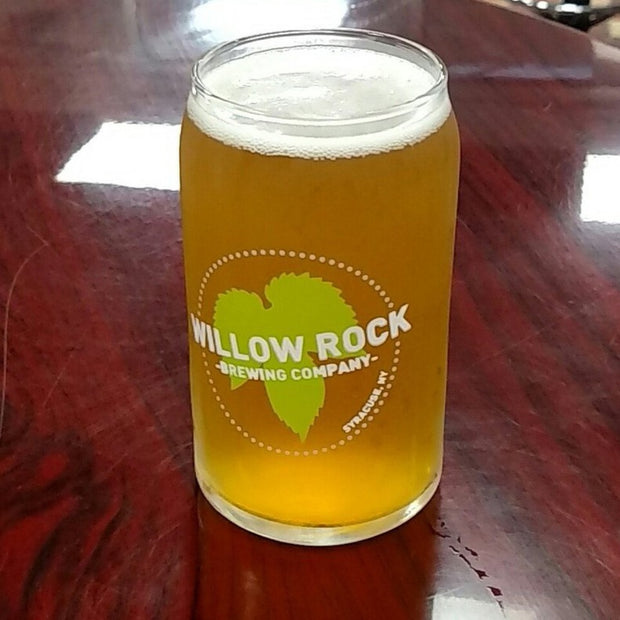Glass of delicious looking Willow Rock Brewing Company beer.